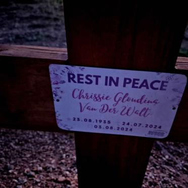 WALT Chrissie Gloudina, van der 1935-2024