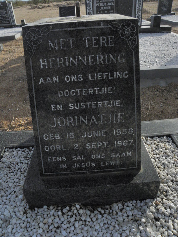 ? Jorinatjie 1958-1967