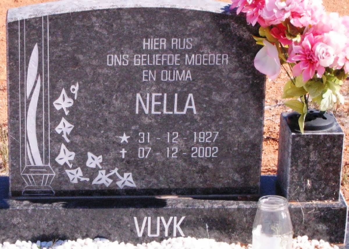 VUYK Nella 1927-2002
