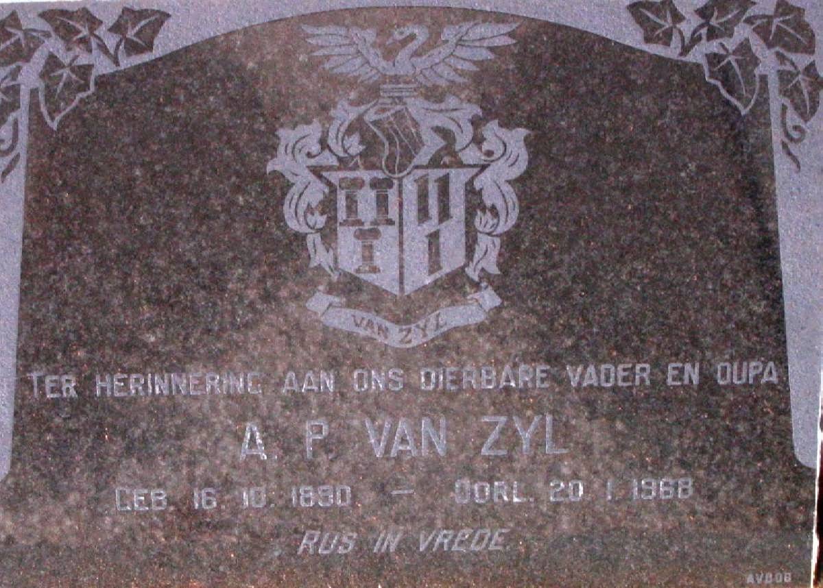 ZYL A.P., van 1880-1968