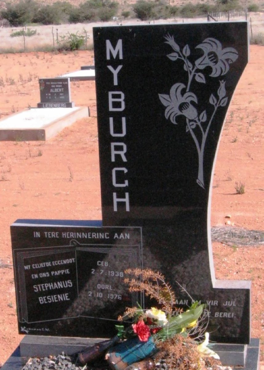 MYBURGH Stephanus Besienie 1938-1976