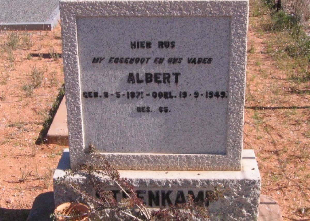 STEENKAMP Albert 1871-1949