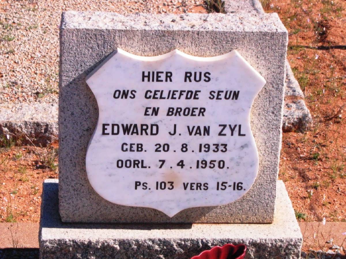 ZYL Edward J., van 1933-1950