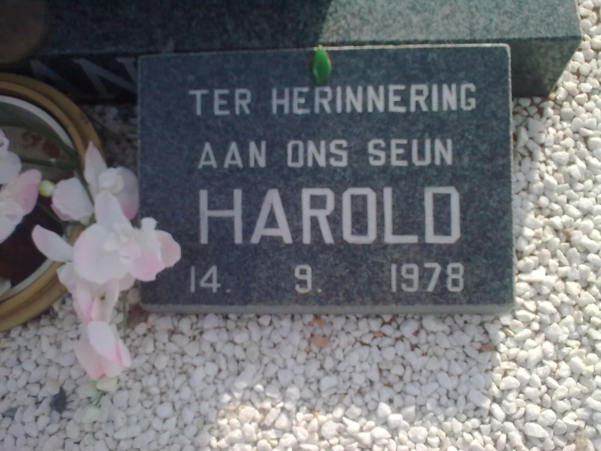 MALAN Harold -1978