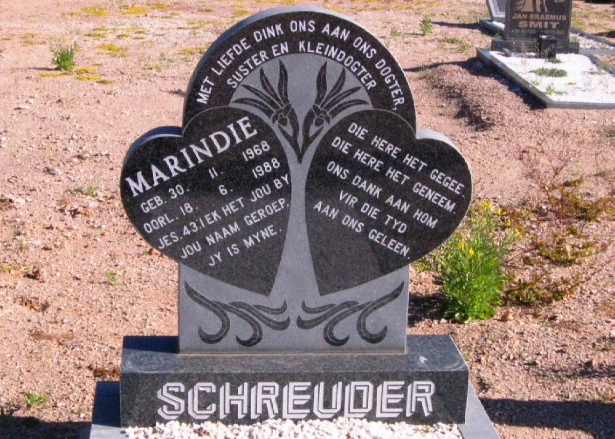 SCHREUDER Marindie 1968-1988