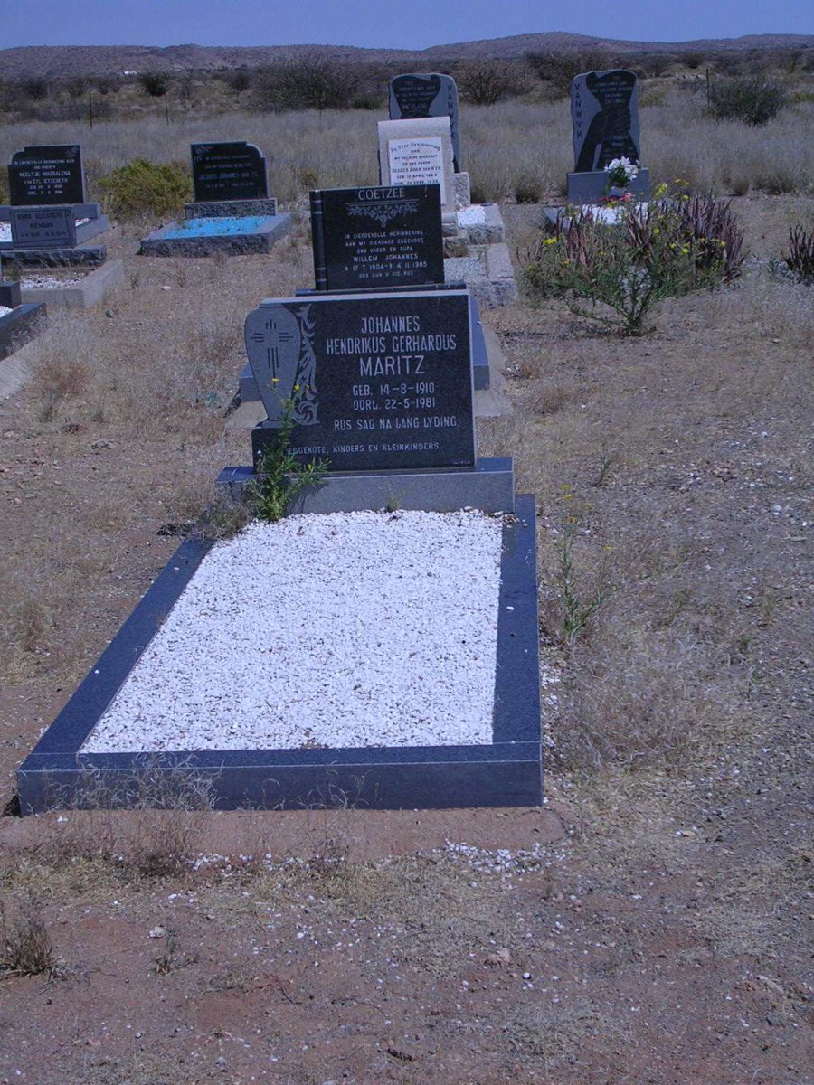 MARITZ Johannes Hendrikus Gerhardus 1910-1981