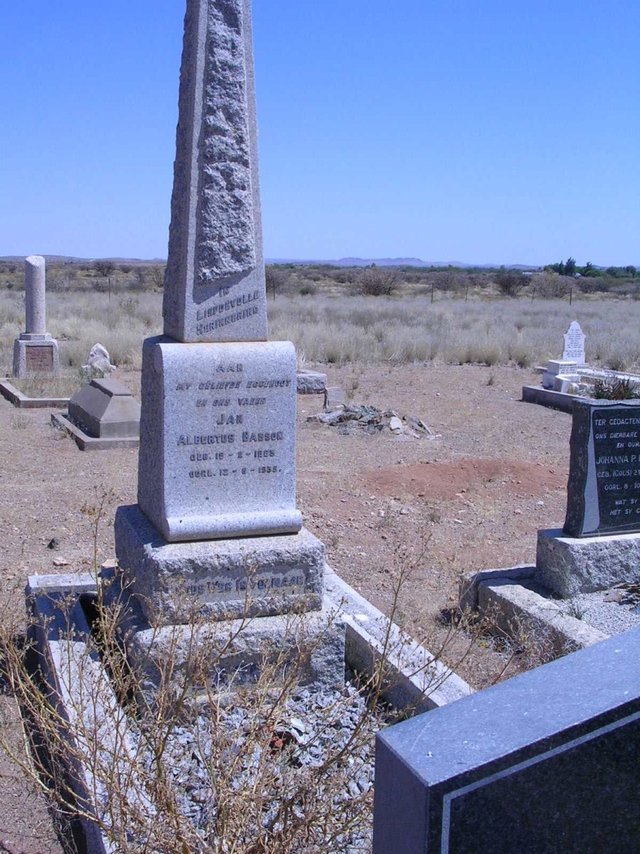 BASSON Jan Albertus 1885-1935
