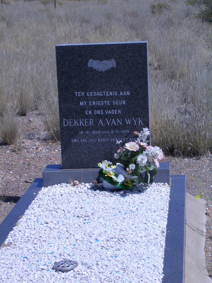 WYK Dekker Adam, van 1934-1975