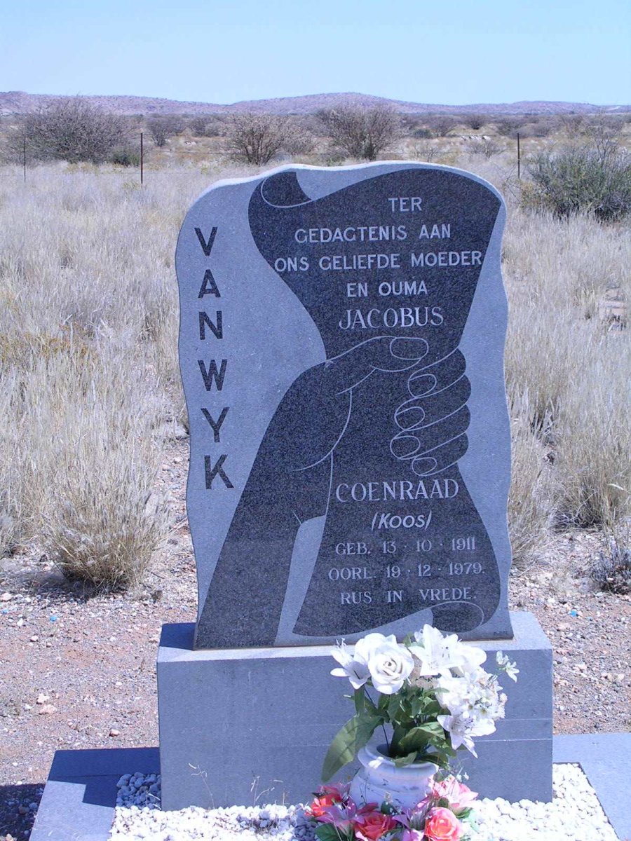 WYK Jacobus Coenraad, van 1911-1979