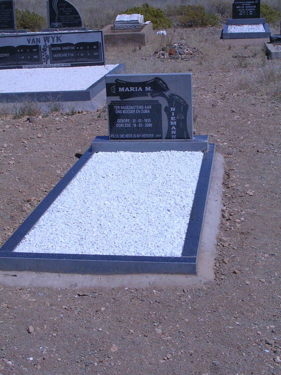 NIEMANN Maria M. 1935-2006