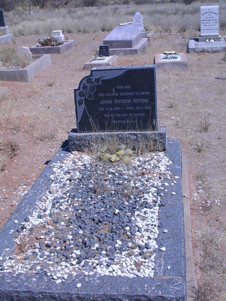 BOTHMA Johan Diederik  1886-1958