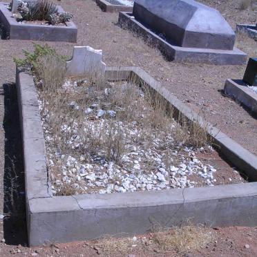 1. Unidentified grave - headstone damaged