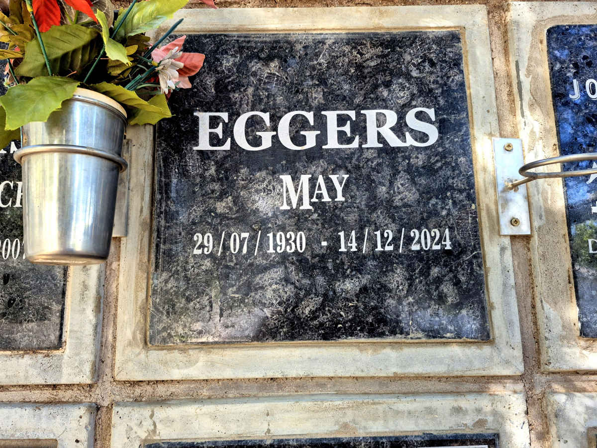 EGGERS May 1930-2024