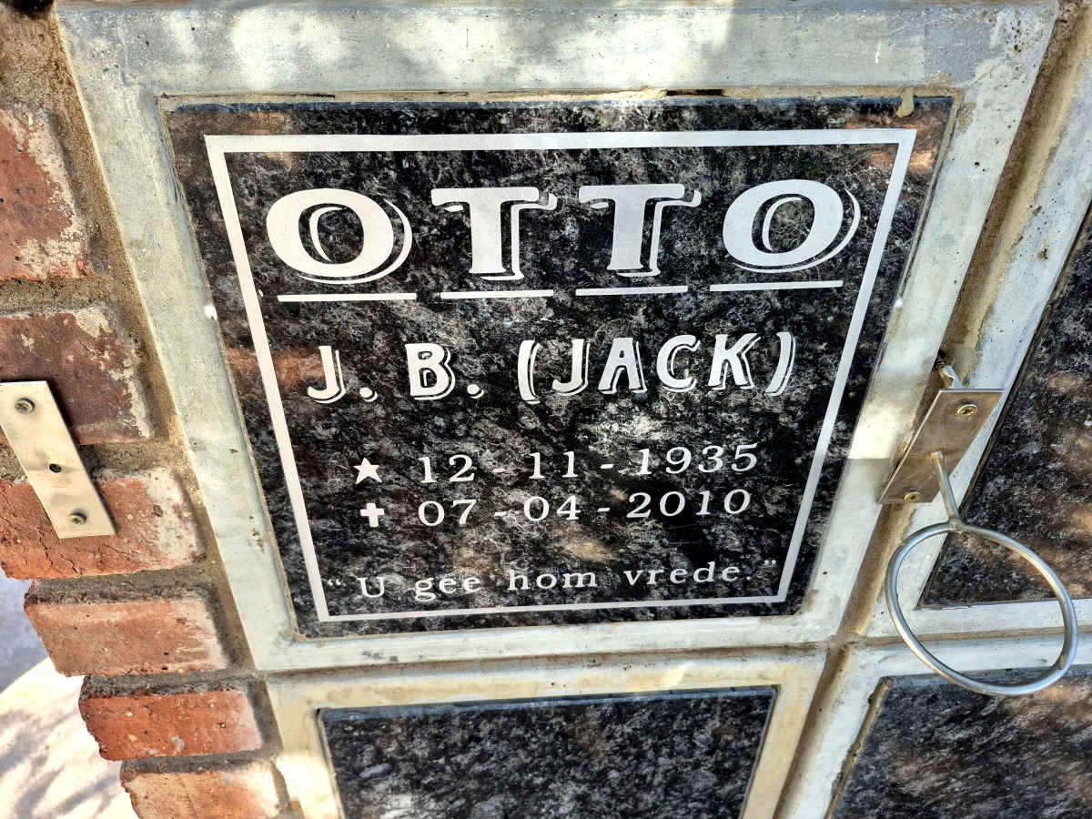 OTTO J.B. 1935-2010