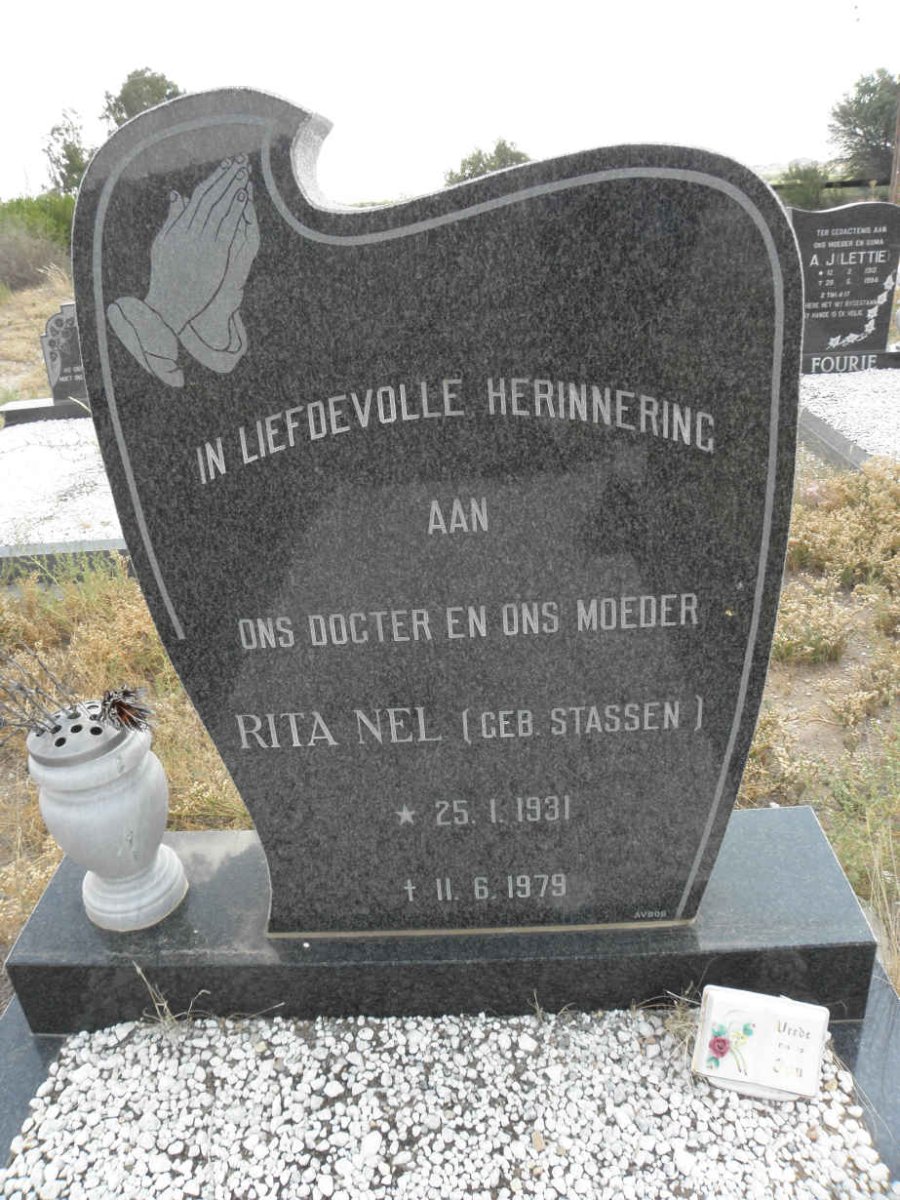 NEL Rita nee STASSEN 1931-1979