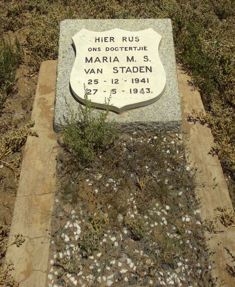 STADEN Maria M.S., van 1941-1943