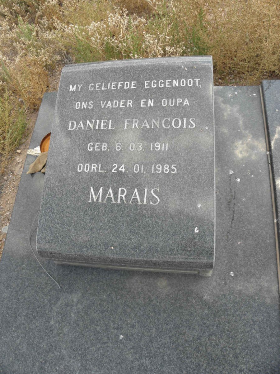 MARAIS Daniël Francois 1911-1985
