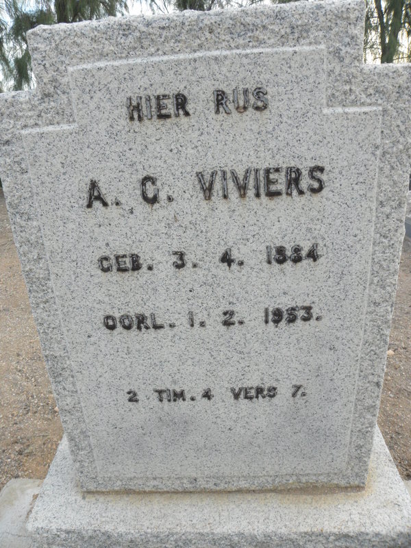 VIVIERS A. G. 1884-1953 