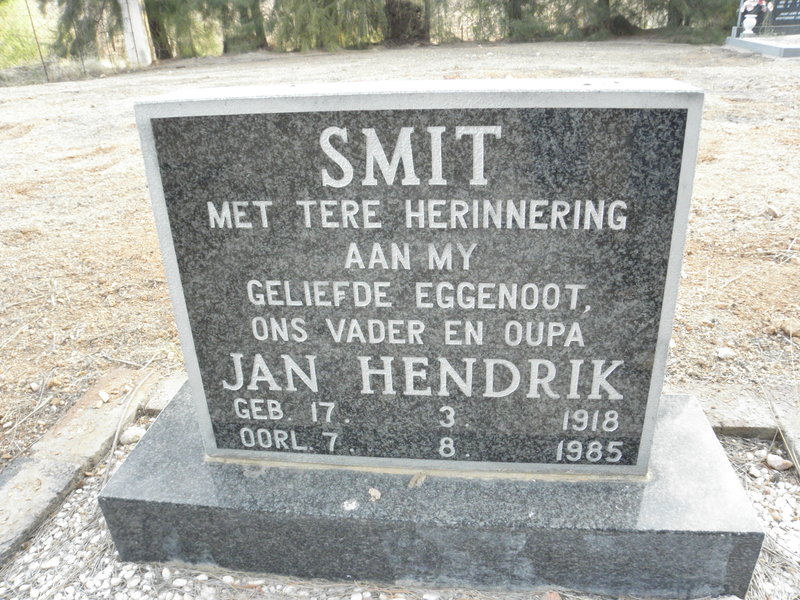 SMIT Jan Hendrik 1918-1985