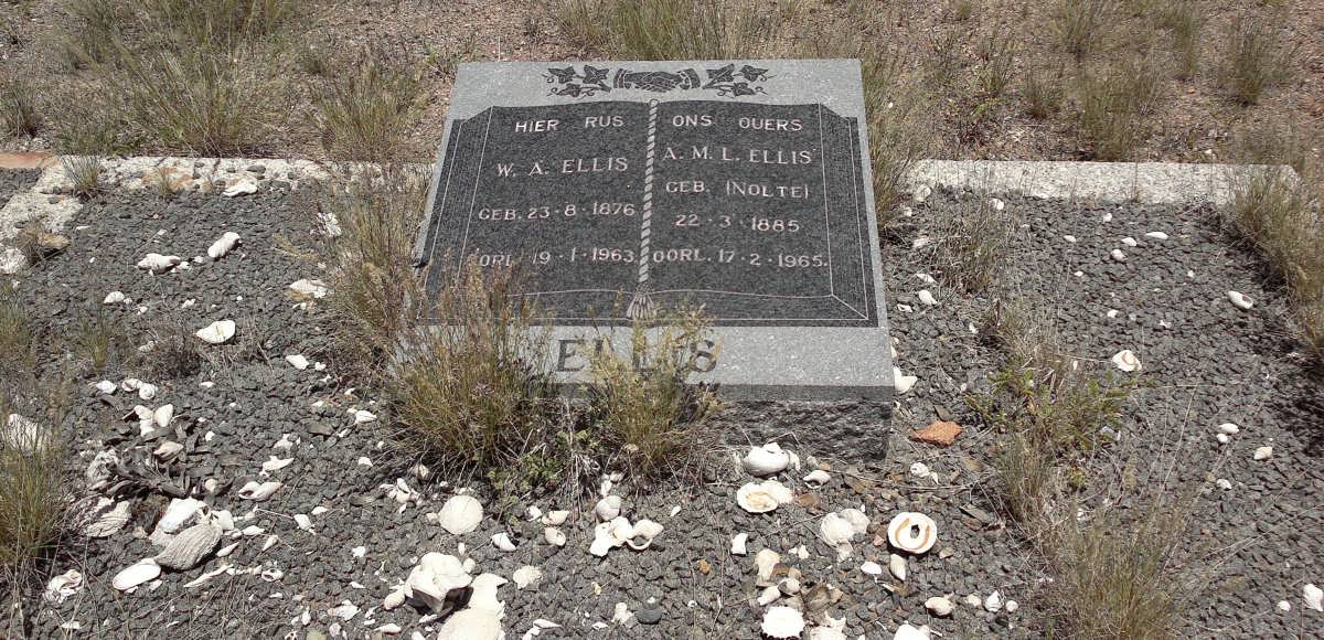 ELLIS W.A. 1876-1963 &amp; A.M.L. NOLTE 1885-1965