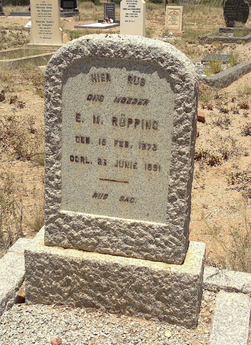 RÜPPING E.M. 1873-1951