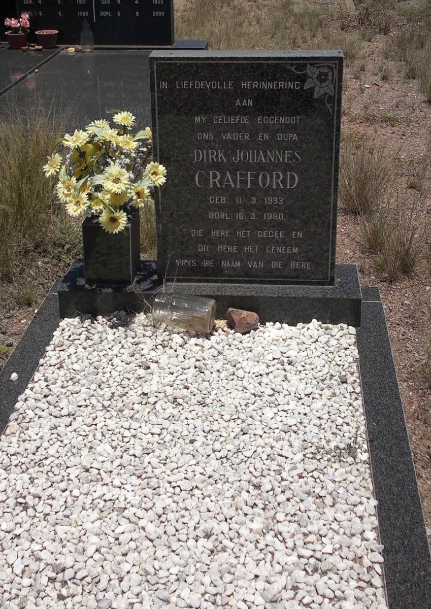CRAFFORD Dirk Johannes 1933-1990