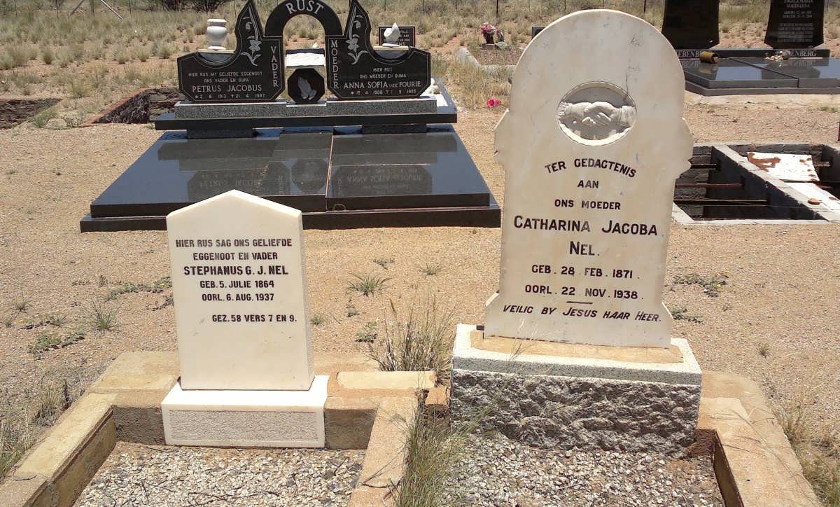 NEL Stephanus G.J. 1864-1937 &amp; Catharina Jacoba 1871-1938