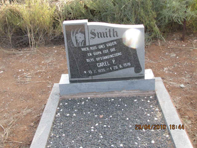 SMITH Carel P. 1895-1976