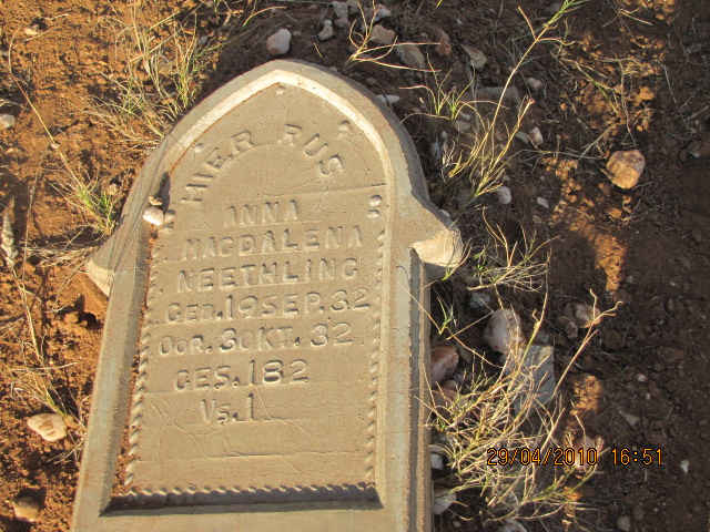 NEETHLING Anna Magdalena 1932-1932