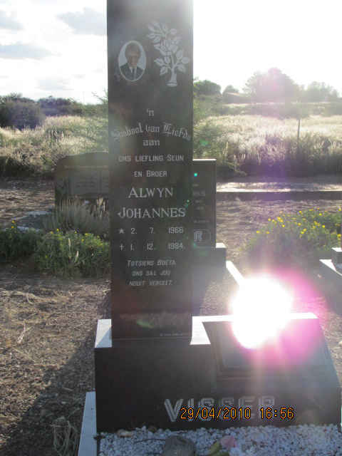 VISSER Alwyn Johannes 1966-1984