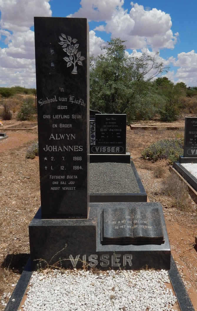 VISSER Alwyn Johannes 1966-1984