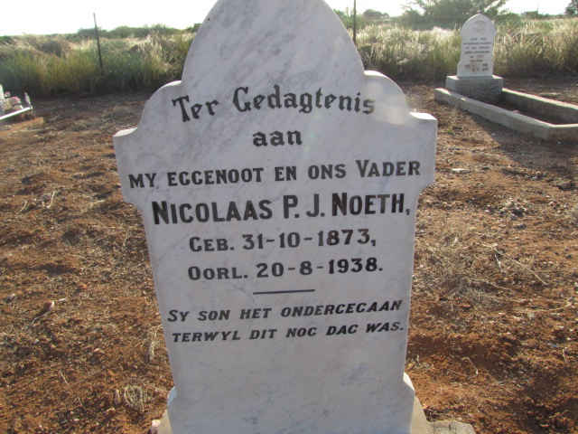 NOETH Nicolaas P.J. 1873-1938