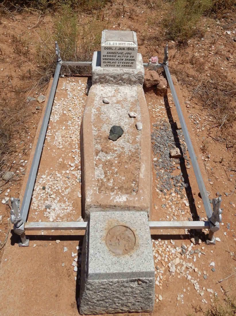PLESSIS Sarel Petrus, du 1944-1945