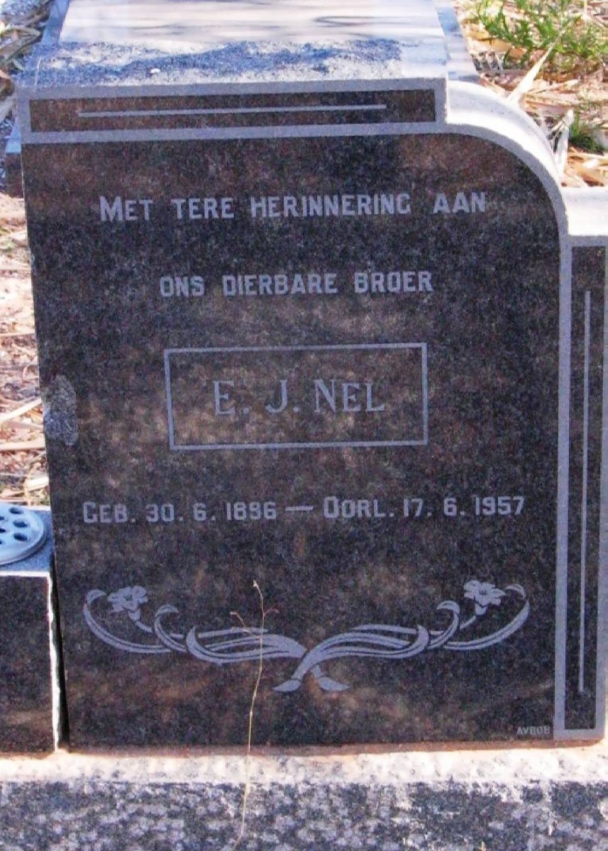 NEL E.J. 1896-1957