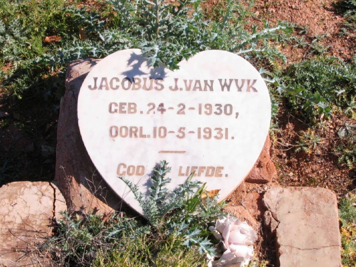 WYK Jacobus J., van 1930-1931