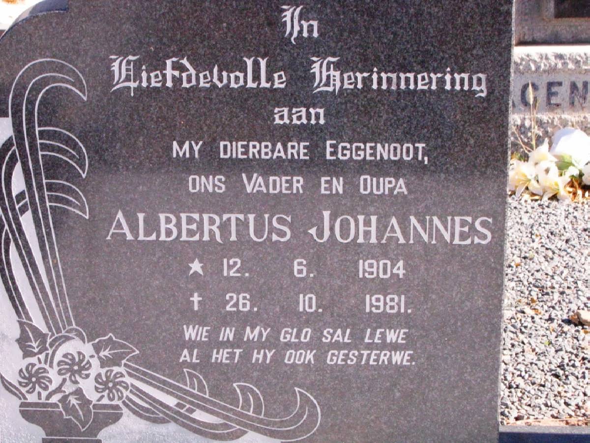 KOORTZEN Albertus Johannes 1904-1981 &amp; Anna Jacoba 1909-1997