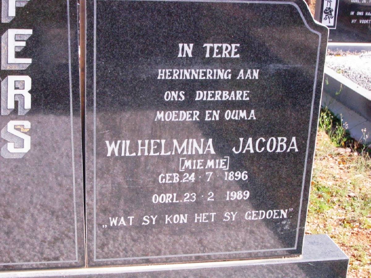 SCHEEPERS Rudolf Johannes 1885-1956 &amp; Wilhelmina Jacoba 1896-1989