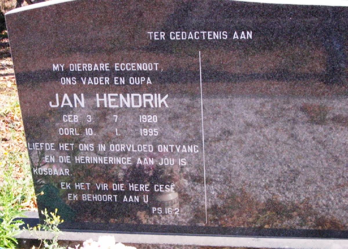 SMIT Jan Hendrik 1920-1995