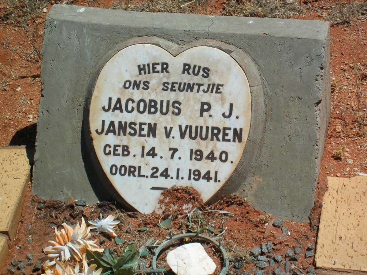 VUUREN Jacobus P.J., Jansen v. 1940-1941