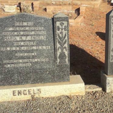ENGELS Frederick L.C. 1882-1970 &amp; Maria M.F. VISSER 1881-1950