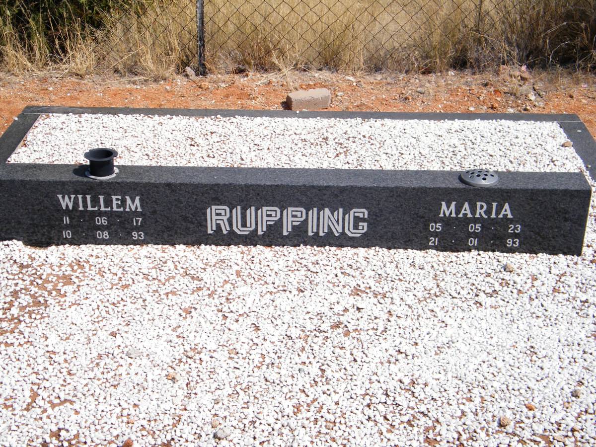 RUPPING Willem 1917-1993 &amp; Maria 1923-1993