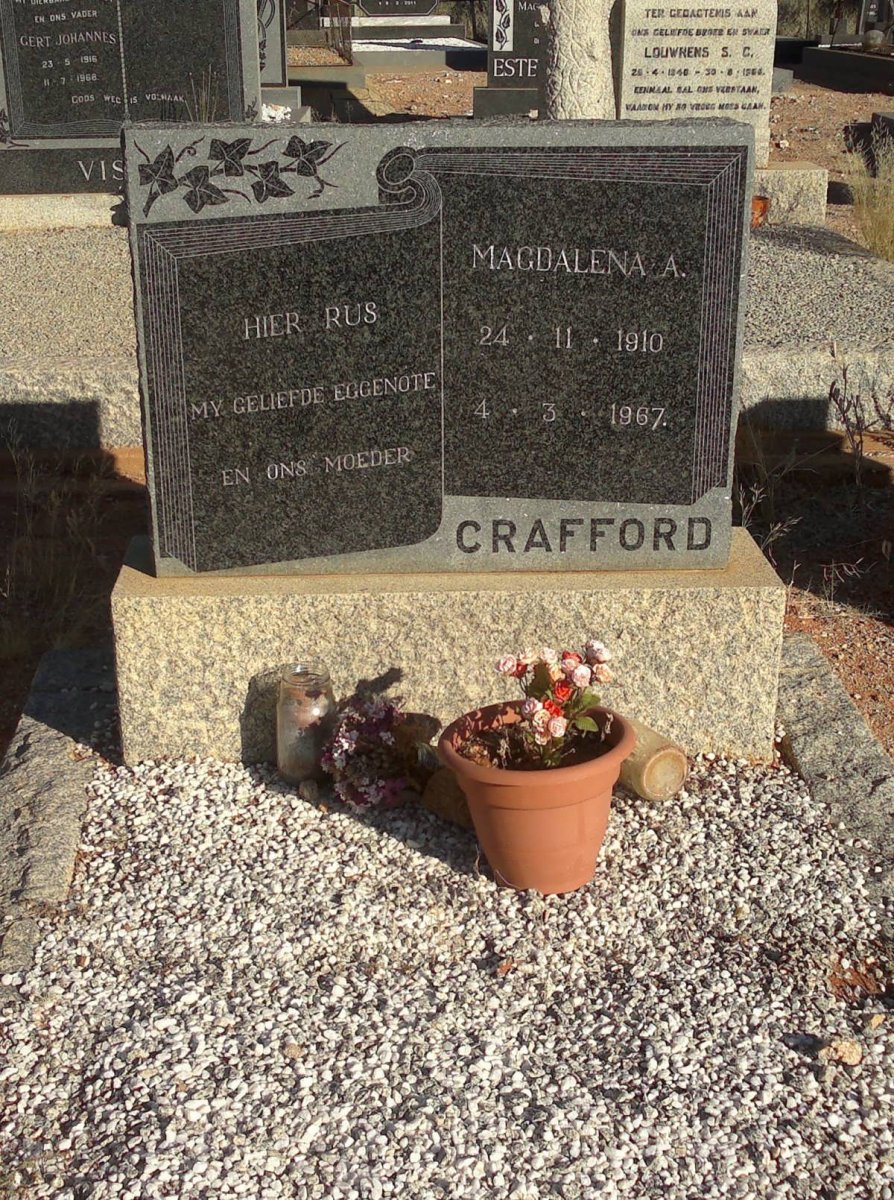 CRAFFORD Magdalena A. 1910-1967
