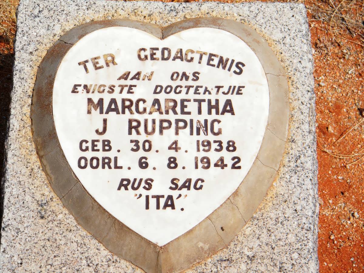 RUPPING Margaretha J. 1938-1942