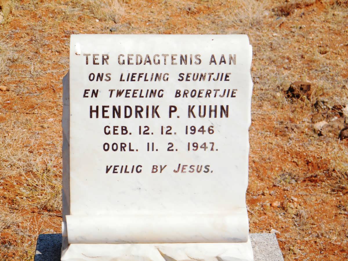 KUHN Hendrik P. 1946-1947