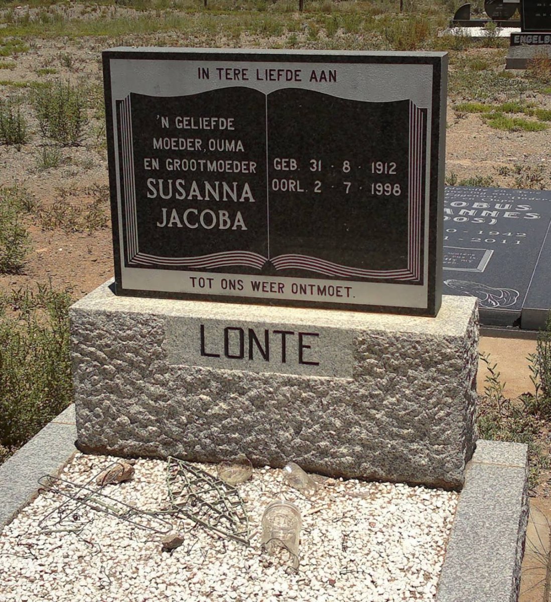 LONTE Susanna Jacoba 1912-1998