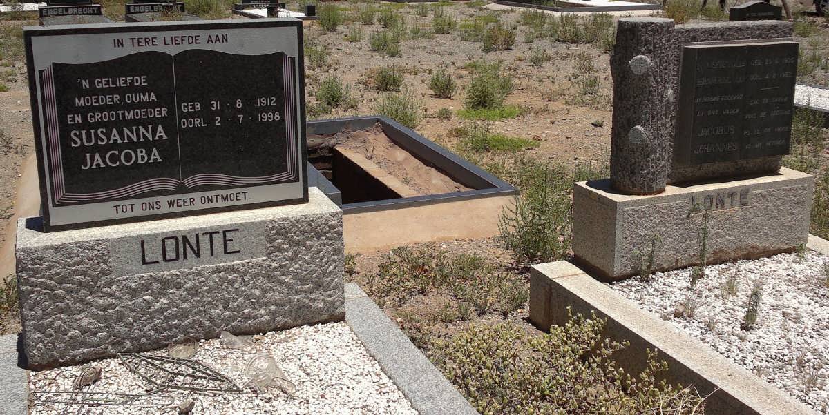 LONTE Jacobus Johannes 1905-1962 &amp; Susanna Jacoba 1912-1998