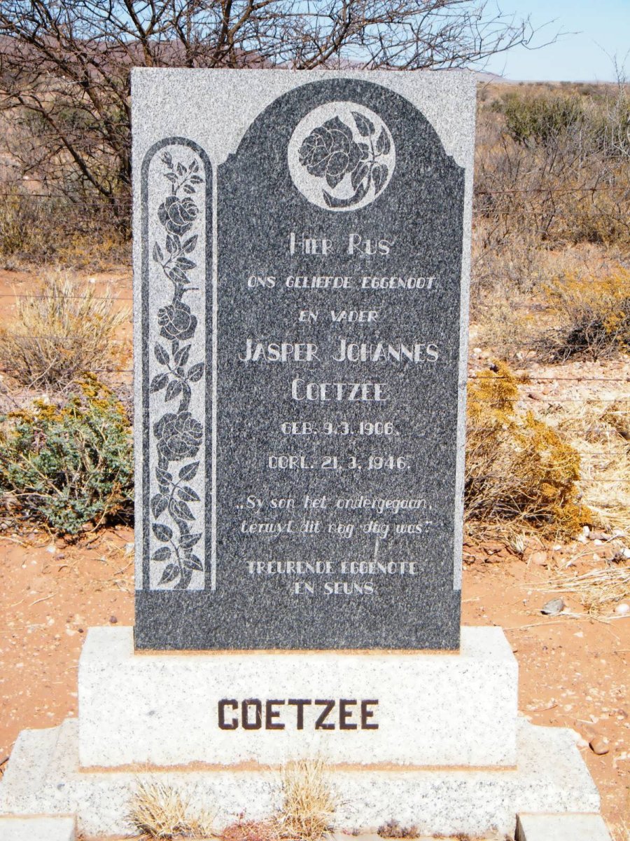 COETZEE Jasper Johannes 1906-1946