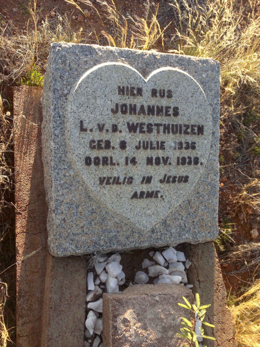 WESTHUIZEN Johannes L., van der 1936-1938