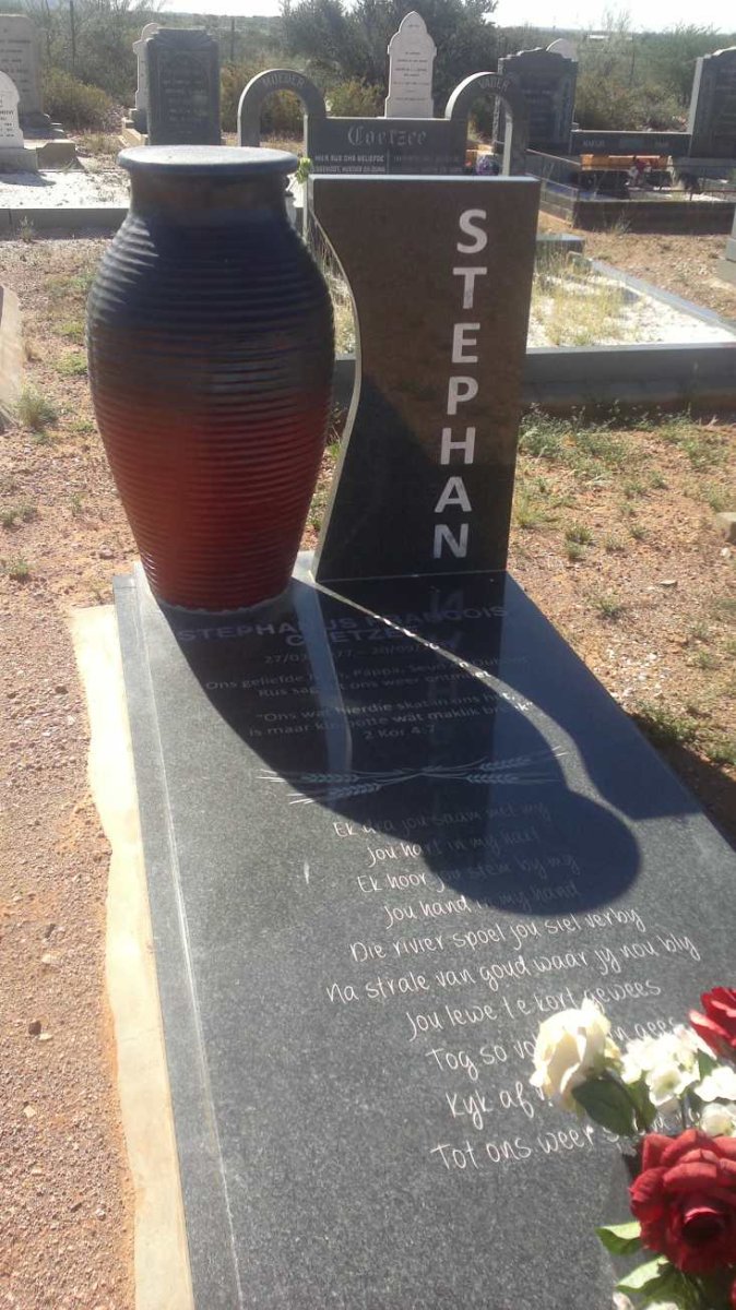 COETZEE Stephanus Francois 1977-2012