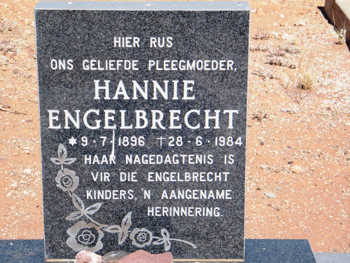 ENGELBRECHT Hannie 1896-1984